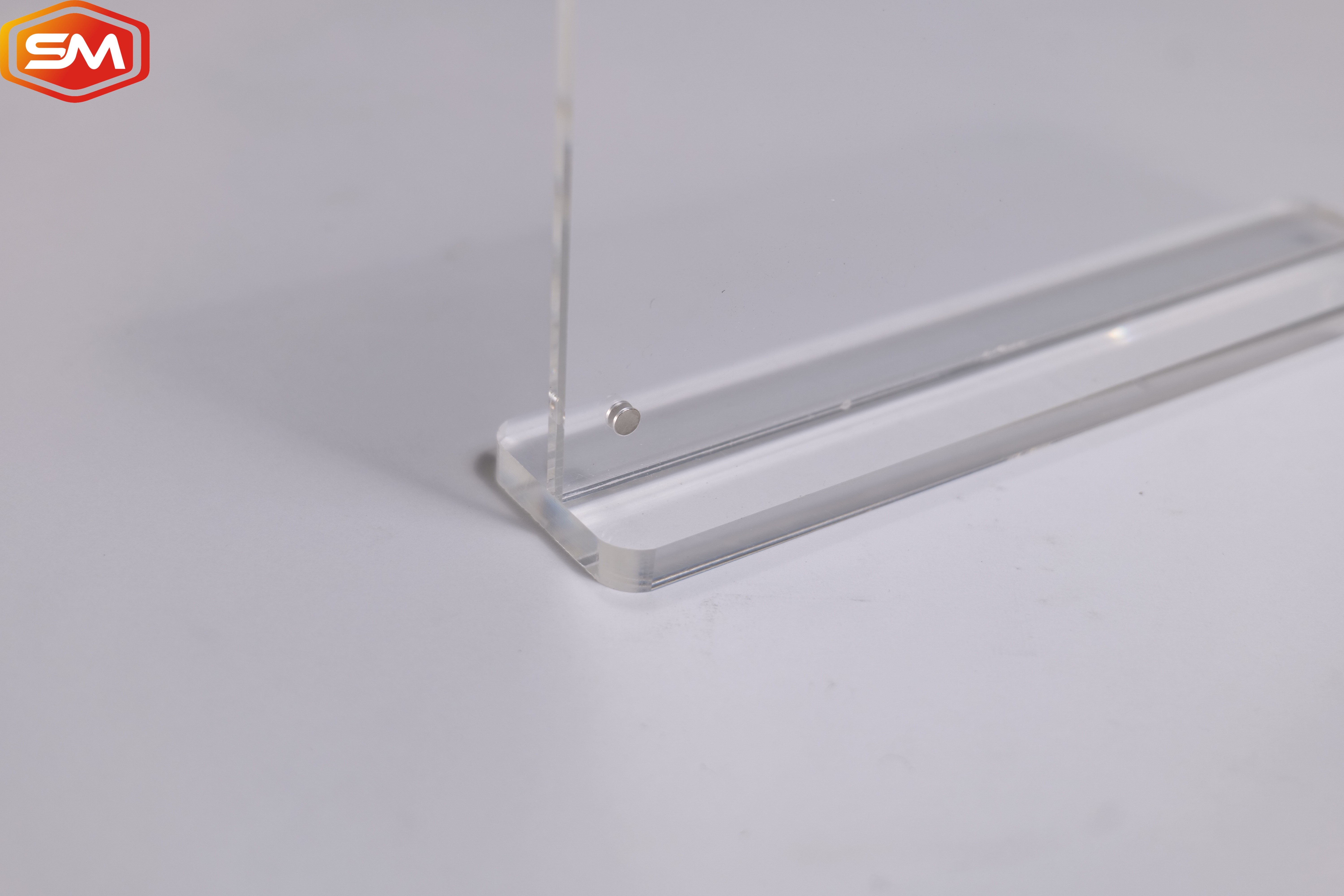 Advertising Horizontal Vertical T Shape Magnetic Acrylic Sign Holder A4 Tabletop Menu