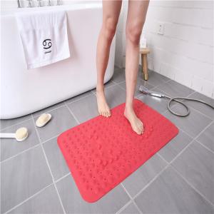 Wholesale PVC Anti Slip High Strength Suction Shower Foot Massage Bath Mat from china suppliers
