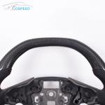 Black Carbon Fiber Ford Ranger Raptor Steering Wheel Sports Style 350mm