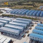 Tempoary Quickly Install Low Cost Prefab Steel House For Disaster Area