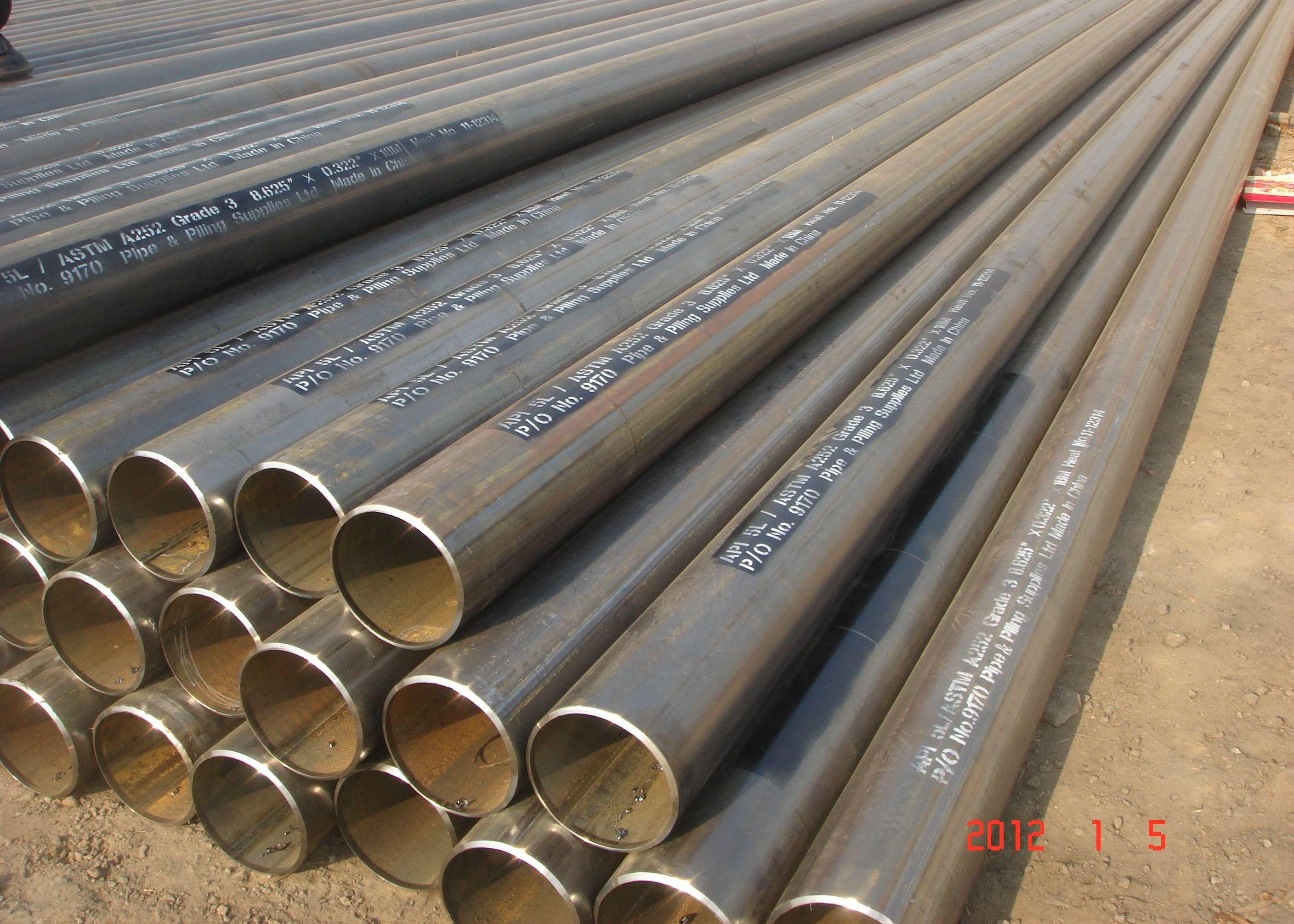 6mm Building Material Astm A53 Black Iron Pipe Welded
