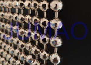 Wholesale Faceted Nickle Coated Beaded Room Dividers Hanging With 9.25mm Metal Beads from china suppliers