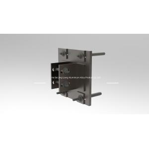 Terracotta Brick Wall Support Systems Customized Aluminium Extrusion Brackets