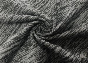 Wholesale 180GSM Stretchy 92% Polyester Warp Weft Knitting Fabric For Yoga Wear Heather Grey from china suppliers
