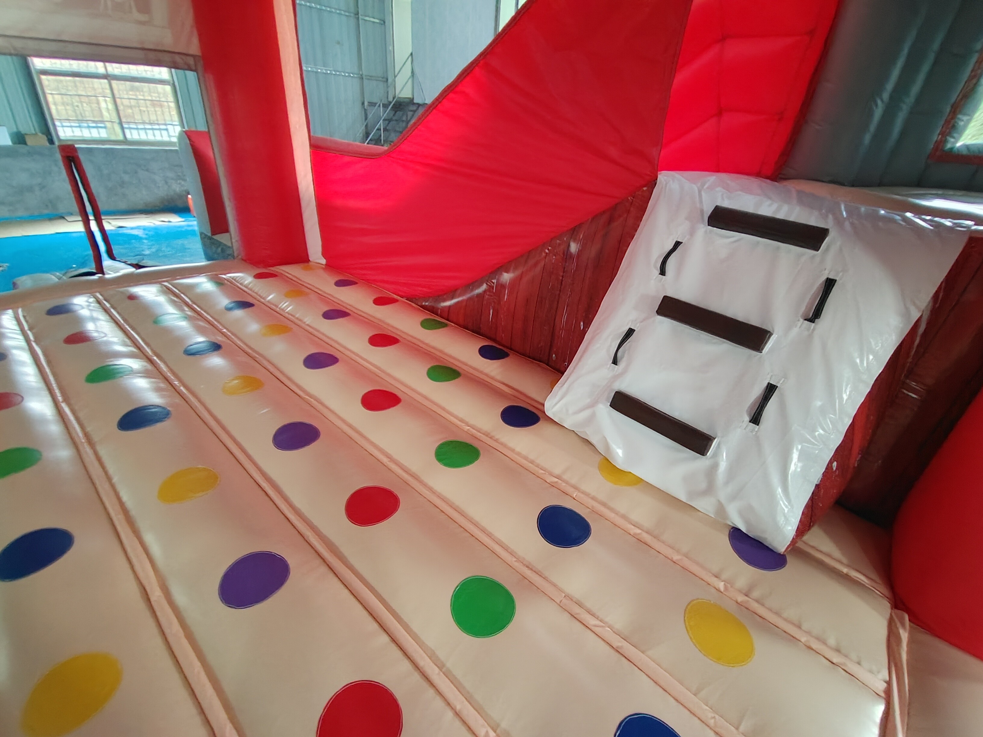 Commercial PVC Tarpaulin Fireproof Baffle Inflatable Bounce House With Slide Inflatable Combo Castle For Kids