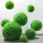 Garden Home Artificial Hanging Topiary Balls 17 Inch