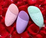 Private Label Sonic Facial Cleansing Brush Li Ion Rechargeable Battery