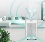 120m2 Ultraviolet Room Air Sanitizer 23dB 1000m3/h Pet Dander Air Purifier