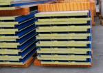 Fireproof Wall Roof 200mm Glass Wool Sandwich Panel