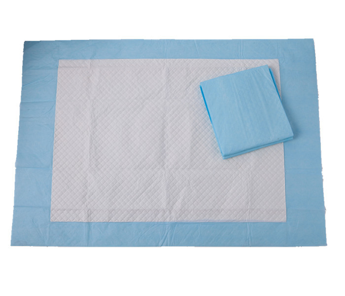White Blue Fluff pulp 40x60cm Disposable Medical Underpads
