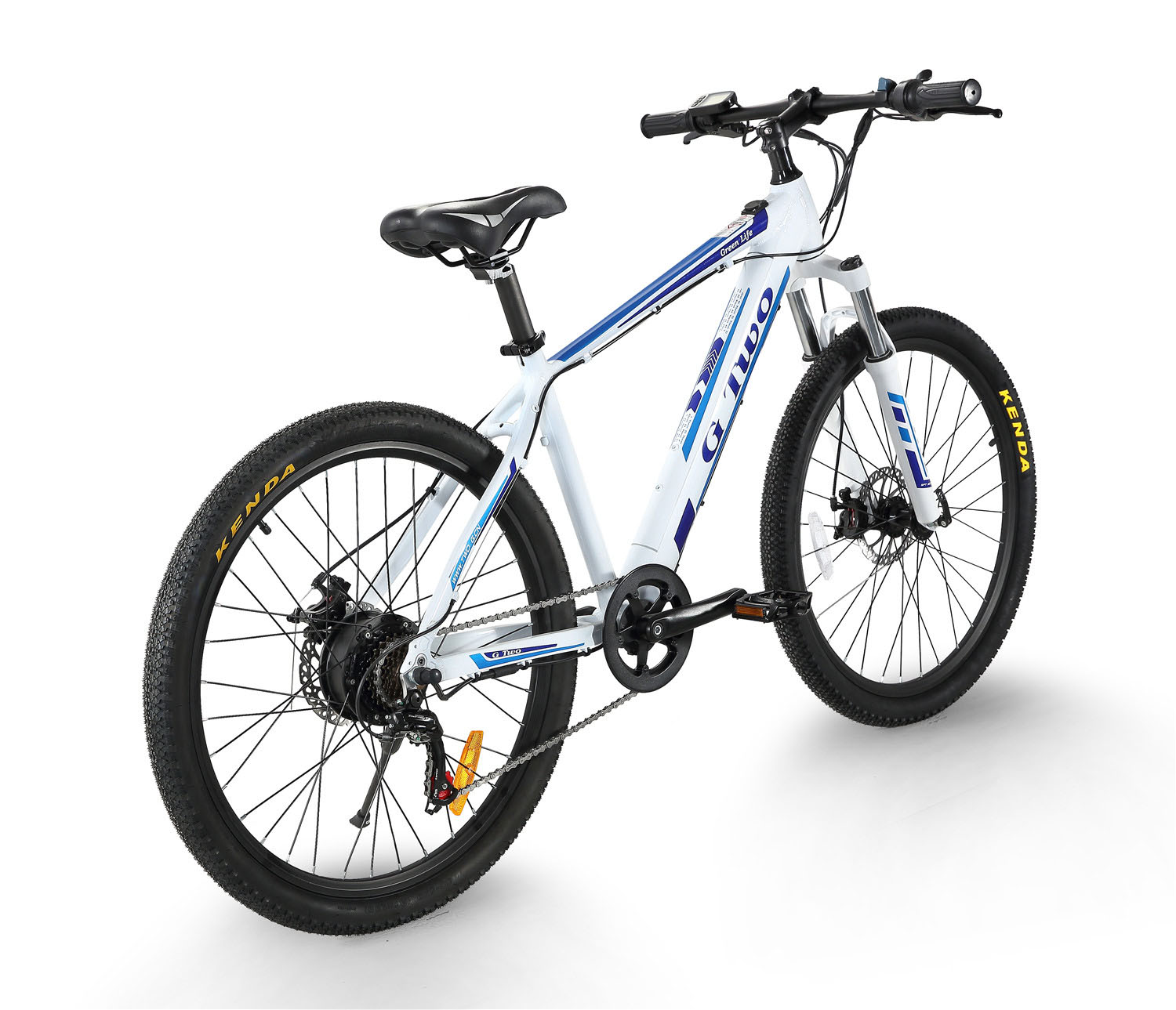 Multifunctional 26 Inch Wheel Electric Bike 48V Aluminium Alloy Frame With LCD Display