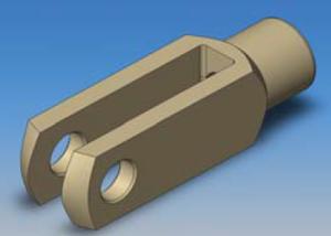 Wholesale TXLC Series Threaded Clevis Pin , Carbon Steel Zinc Plated Small Clevis Pins from china suppliers