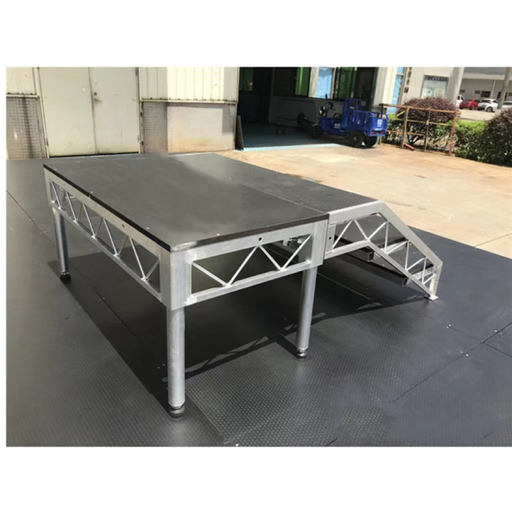 Quick Assembly Aluminum Portable Stage Lightweight Aluminium Staging Platform For Concerts