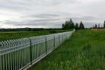 2400mm Railing Aluminium Tubular Fencing Flat Top Tubular Aluminum Fence