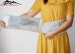 White Medical Back Support / Waist Support Belt For Office Chair