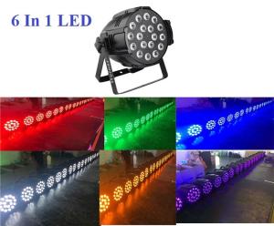Wholesale 18PCS 12W LED Disco Lights / Dmx512 LED Light Club RGBWA UV 6 In 1 LED Color from china suppliers