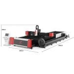 Tube and Plate Metal Laser Cutting Machine 3015 4015 4020 6015 6020 6025 8025