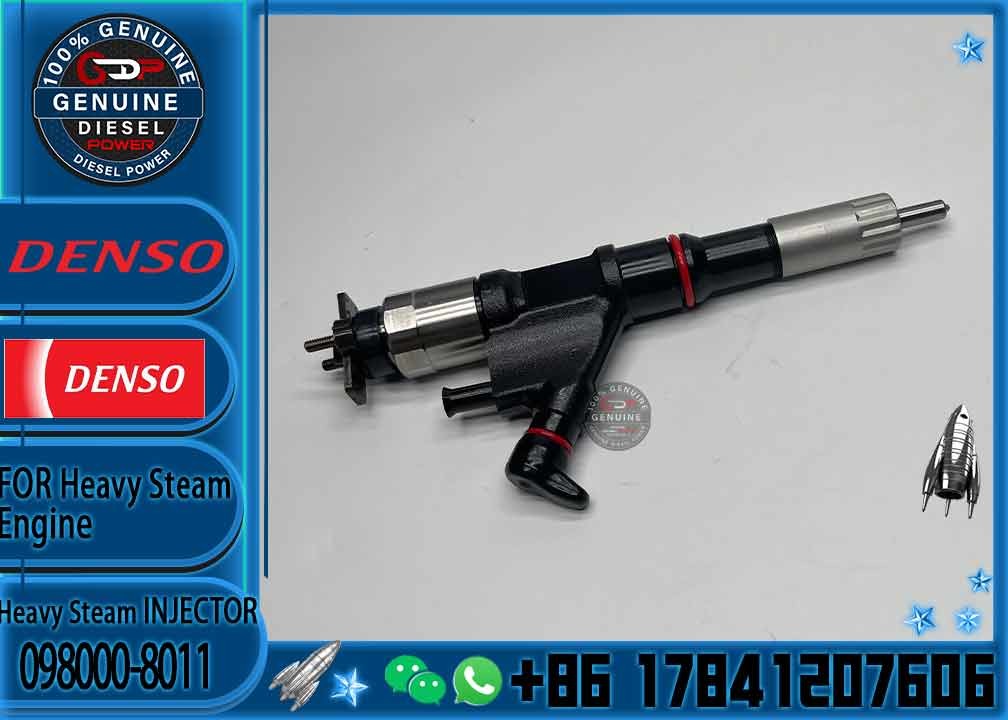Common Rail Diesel Fuel Injector 095000-8910 VG1246080106 098000-8011 VG1246080051 For SINOTRUK HOWO