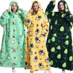 Colorful Full Length Blanket Hoodie