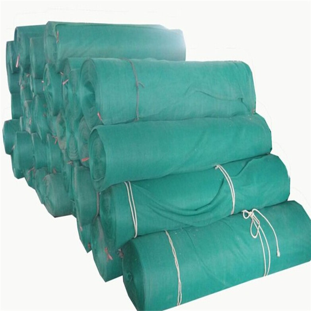 30% - 95% Shade Rate Construction Safety Mesh Netting With Eyelet 6 Needls Wraped Type