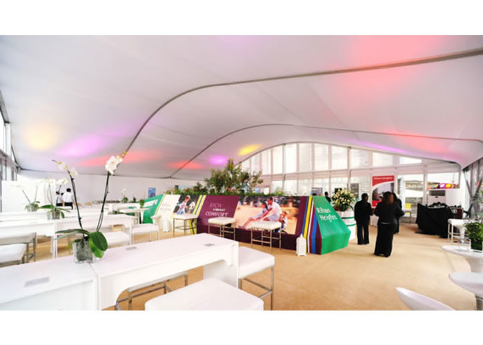 Aluminum 50mm 1000 sqm Outdoor Entertainment Tents