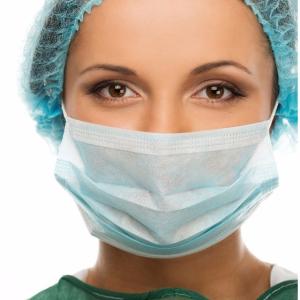 Wholesale Easy Degradation Medical Breathing Mask , Disposable Protective Mask Light Weight from china suppliers
