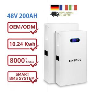 Wholesale Lifepo4 48v 200ah Lithium Ion Battery 10kw Energy Storage Solar Powerwall Battery from china suppliers