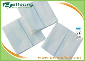 Wholesale Cotton Medical Wound Dressing Gauze Swab , Wound Care Pads For Absorbing Fluids from china suppliers