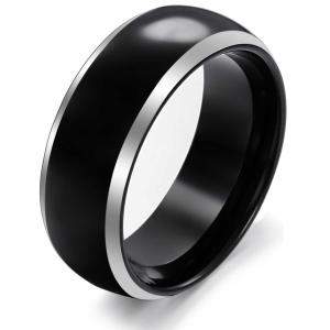 Wholesale New Super Fashion Tagor Jewelry Factory Ceramic Tungsten Series Ring TYWR053 from china suppliers