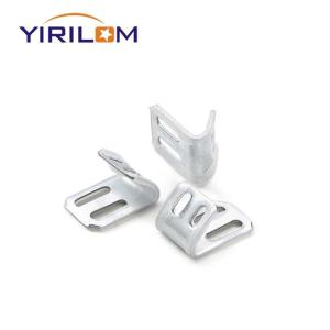 China Half Plastic Covered Sofa Accessories 4-Hole Spring Clip For Firmly Hooking Snake-Shaped Springs on sale