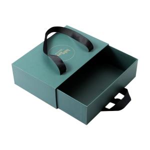 Wholesale Jewelry Ring Necklace Bracelet Jewelry Gift Packaging Box Luxury Sliding Drawer Gift Box from china suppliers