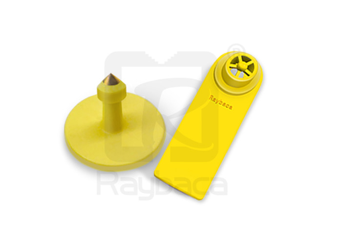 UHF Male RFID Livestock Tags 860 - 960mhz Frequency Stable Distance Recognition