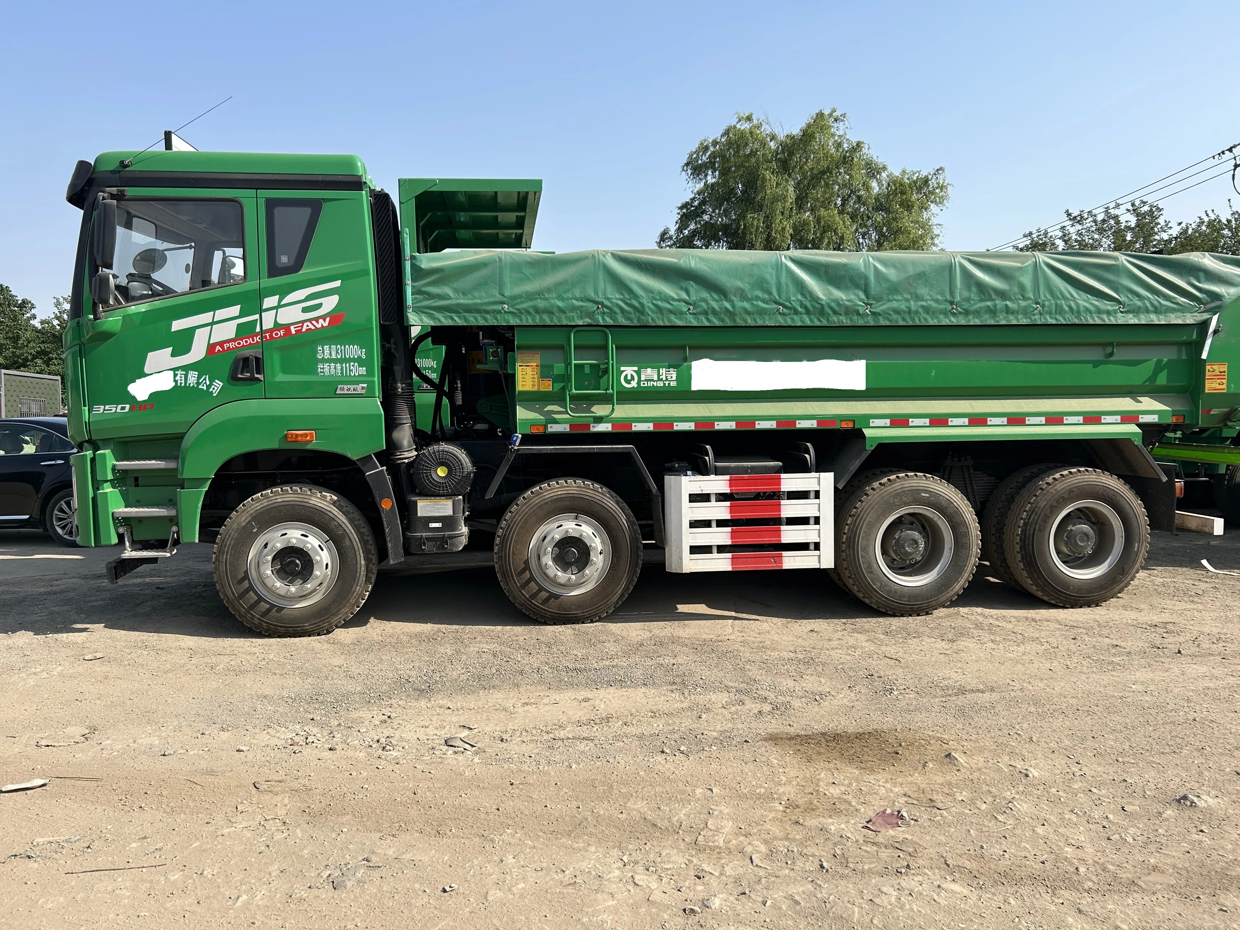 10 Ton 12 Ton 15 Ton 20 Ton Xichai Faw Dump Truck Used 350hp