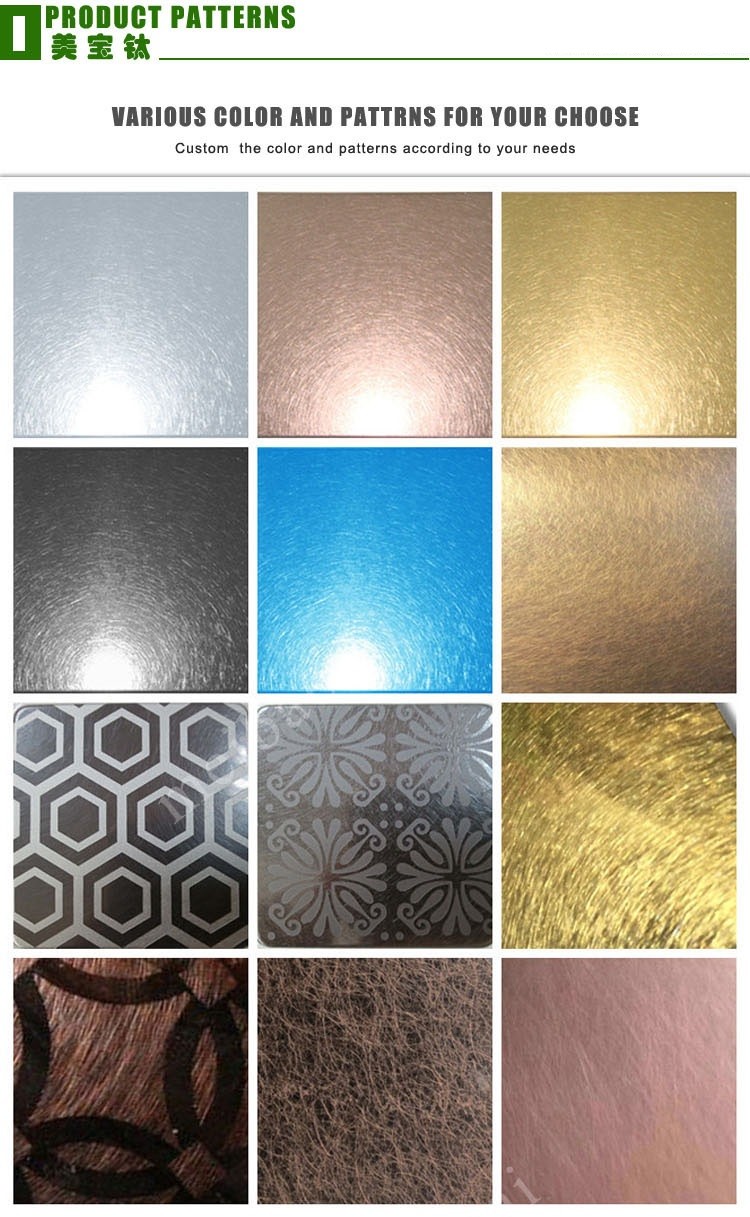 Stransfter Printing 304 Decorative Stainless Steel Sheet 4X8FT 4X10FT