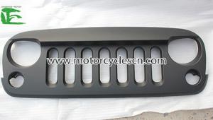 Wholesale Jeep Wrangle Rubicon Grille 2007-2014 Jeep ABS Plastic Black Front Angry Bird Grille from china suppliers