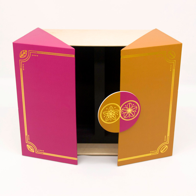 Industrial Craft Essential Mother's Day Gift Box for Women Custom Luxury Colorful Rigiding