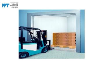 Wholesale Energy Saving Freight Lift Elevator Super Wide Cabin Firm Durable Max Journey 60M from china suppliers