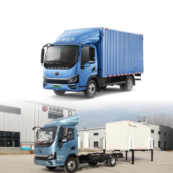 Detachable Body Electric Dry Van Cargo Truck for Single Row Seat and Hydraulic