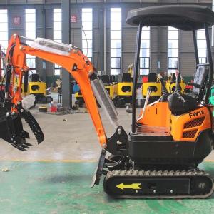 Wholesale ISO9001 Mini Digger Excavator Hydraulic Transmission Small Excavation Equipment from china suppliers