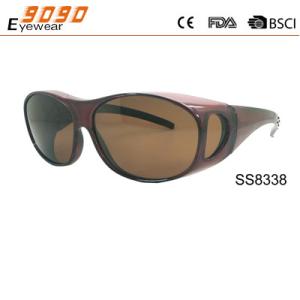 Wholesale Hot sale style sports sunglasses with plastic frame,UV 400 protection lens from china suppliers