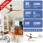 5 Speed Choice Ceiling Fan for Modern Home Decoration Low Watt Energy Saving No