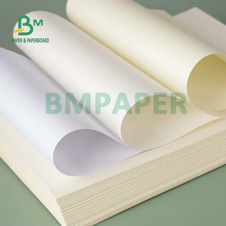 Uncoated Yellow Bond Paper Wrinting Paper 60gsm 70gsm For Notebook  