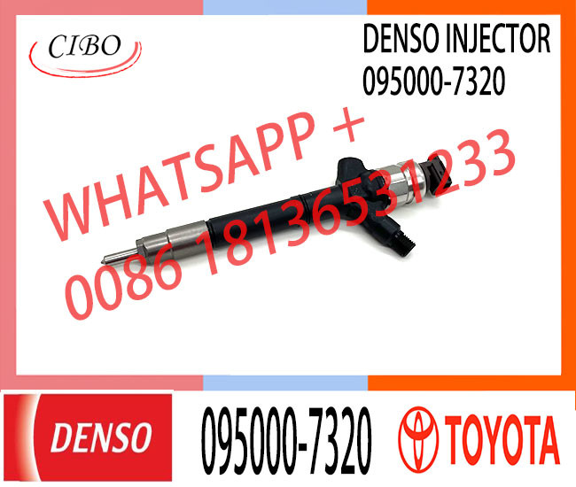 Diesel Fuel Injector 095000-7320 Common Rail Injection Nozzle 23670-0R130 For Toyota 1AD-FTV 2AD-FTV