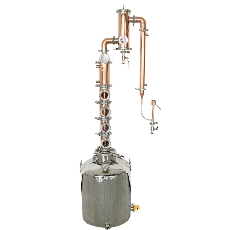 100L Electric Heating Stainless Steel Whiskey Alcohol Distiller for Home Distilling