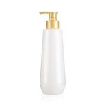 Pearl White 200ml Lotion Pump Bottle For Personal Care Liquid