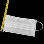 Cleanroom Non Woven 3 Ply Activated Carbon Disposable Face Mask 21*9.5cm