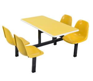 Wholesale Durable backrest seat table school restaurant canteen steel office furniture from china suppliers