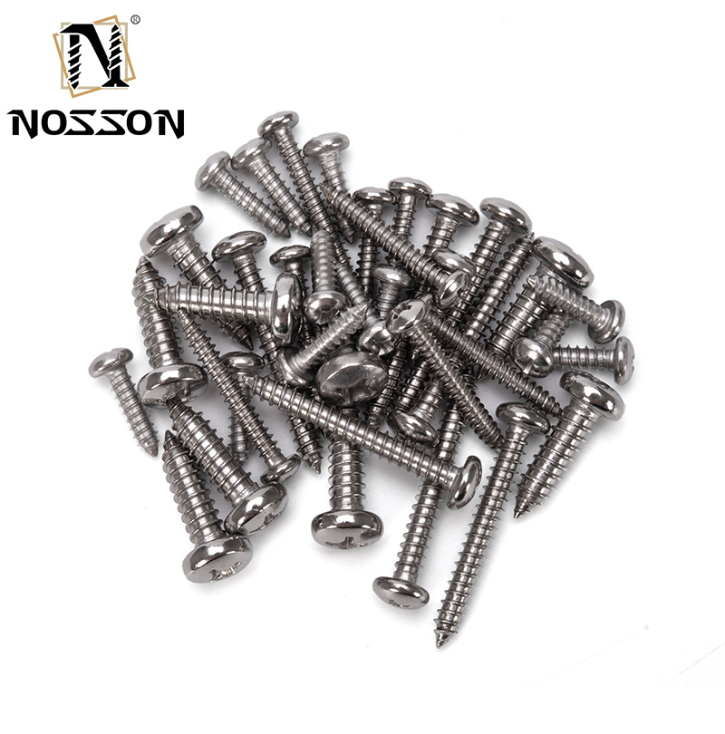Metric DIN 304 Stainless Steel Flat Head Screw Countersunk Head Machine Screws Phillips Pointed Tail Self-Tapping Screws