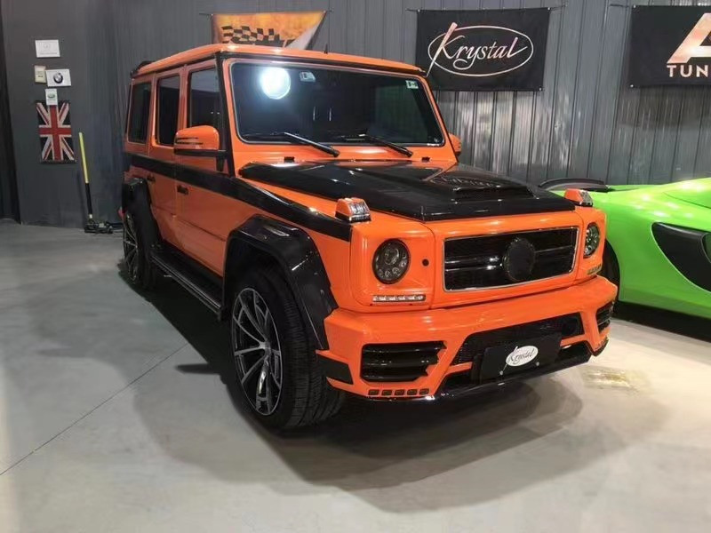 Auto Parts for Mercedes W463 G500 G550 G63 Body Kit W463 G500 G550 G63 Upgrade MSY Style Front and Rear Bumpers Body Kit