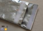 Reflective Aluminium Foil Fiberglass Waterproof Fireproof Document Bag ISO
